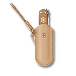 VICTORINOX POCHETTE CUIR SABLE PR COUTEAU