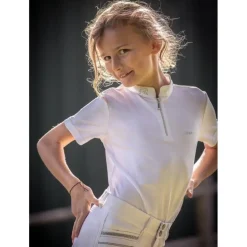 Enfant JUMP IN POLO DE CONCOURS CHARLIE ENFANT BLANC