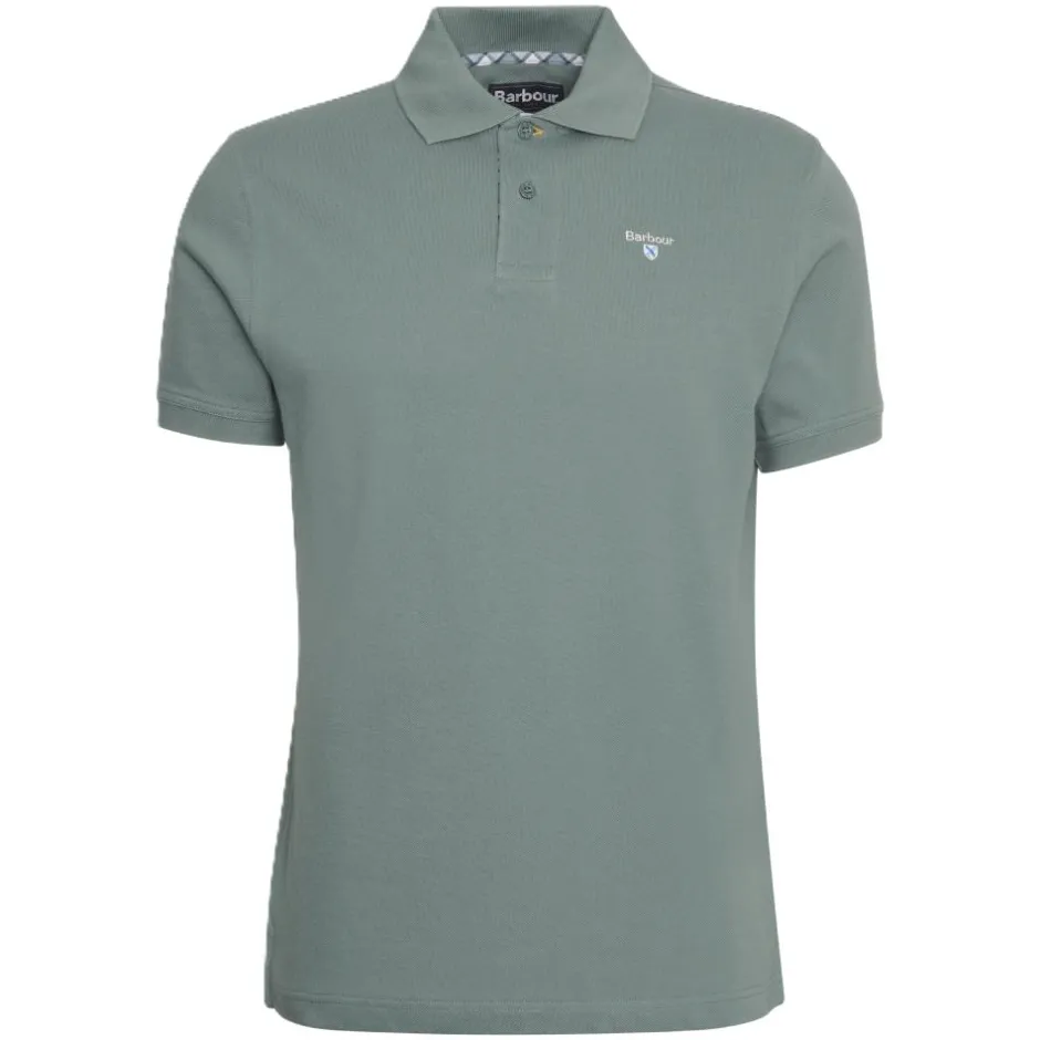 Homme BARBOUR POLO TARTAN VINTAGE TEAL