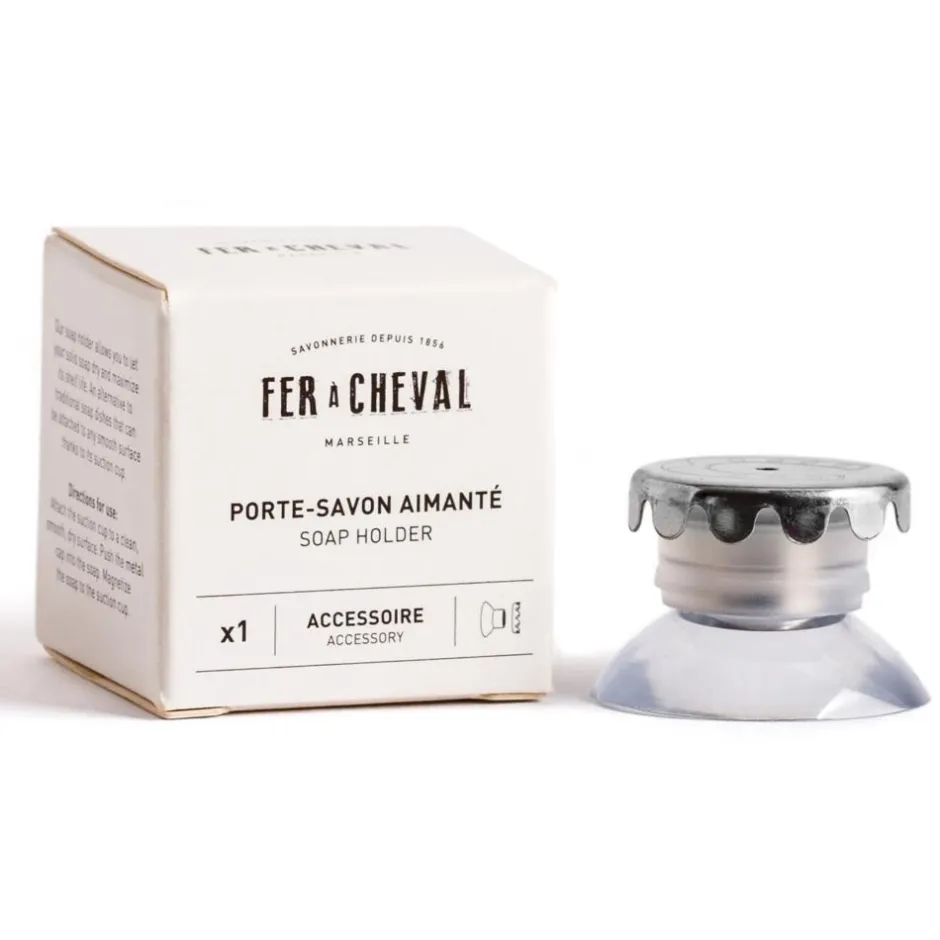 FER A CHEVAL PORTE-SAVON AIMANTE
