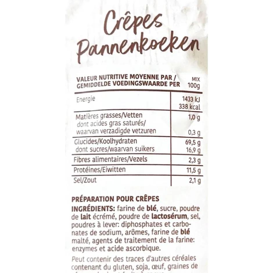 SOEZIE PREPARATION A CREPES 1KG