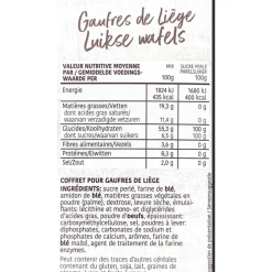 SOEZIE PREPARATION A GAUFRES DE LIEGE 0.660KG