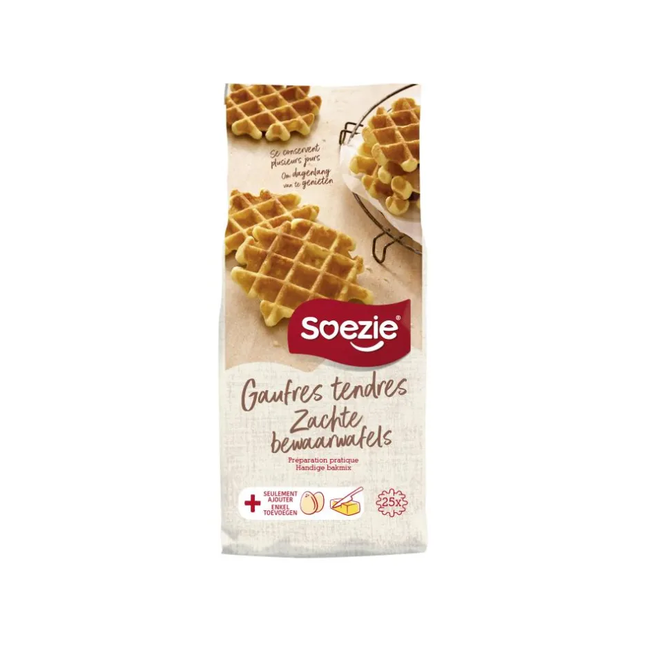 SOEZIE PREPARATION A GAUFRES TENDRES 0.5KG