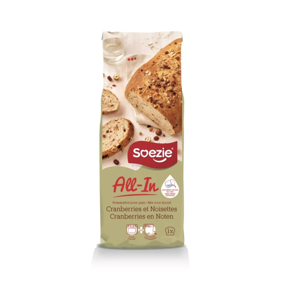 SOEZIE PREPARATIONPAIN CRANBERRY-NOISETTE 0.5KG