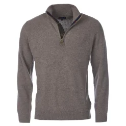 Homme BARBOUR PULL COL ZIPPE HOLDEN MILITARY