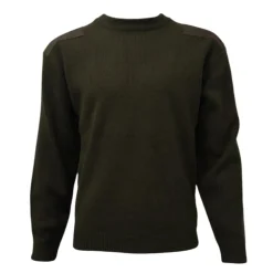 Homme TERZEO CHASSEURS PULL COMMANDO MARRON