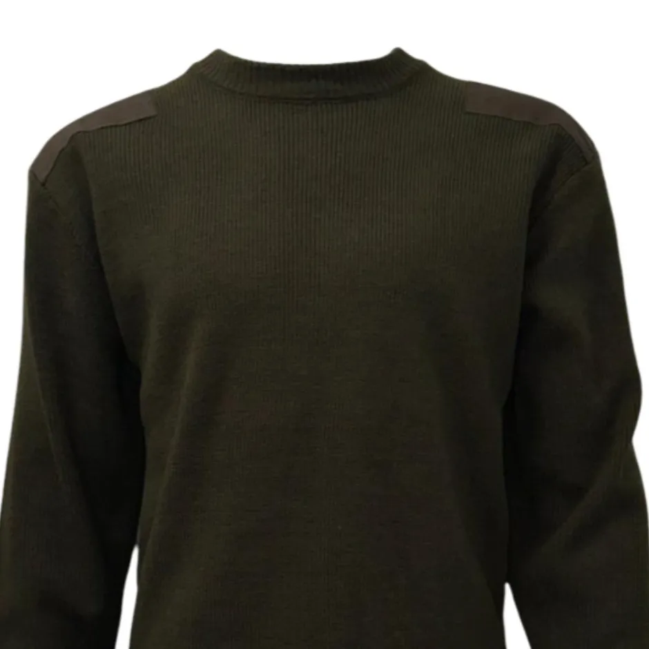 Homme TERZEO CHASSEURS PULL COMMANDO MARRON