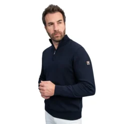 Homme HARCOUR PULL PARMO HOMME MARINE