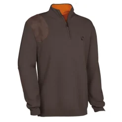 Homme CLUB INTERCHASSE PULL WILFRIED MARRON