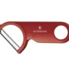 VICTORINOX RASOIR A LEGUMES ROUGE EN PLASTIQUE
