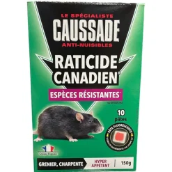 CAUSSADE RATICIDE FLU'OPERATS PAT 150GR