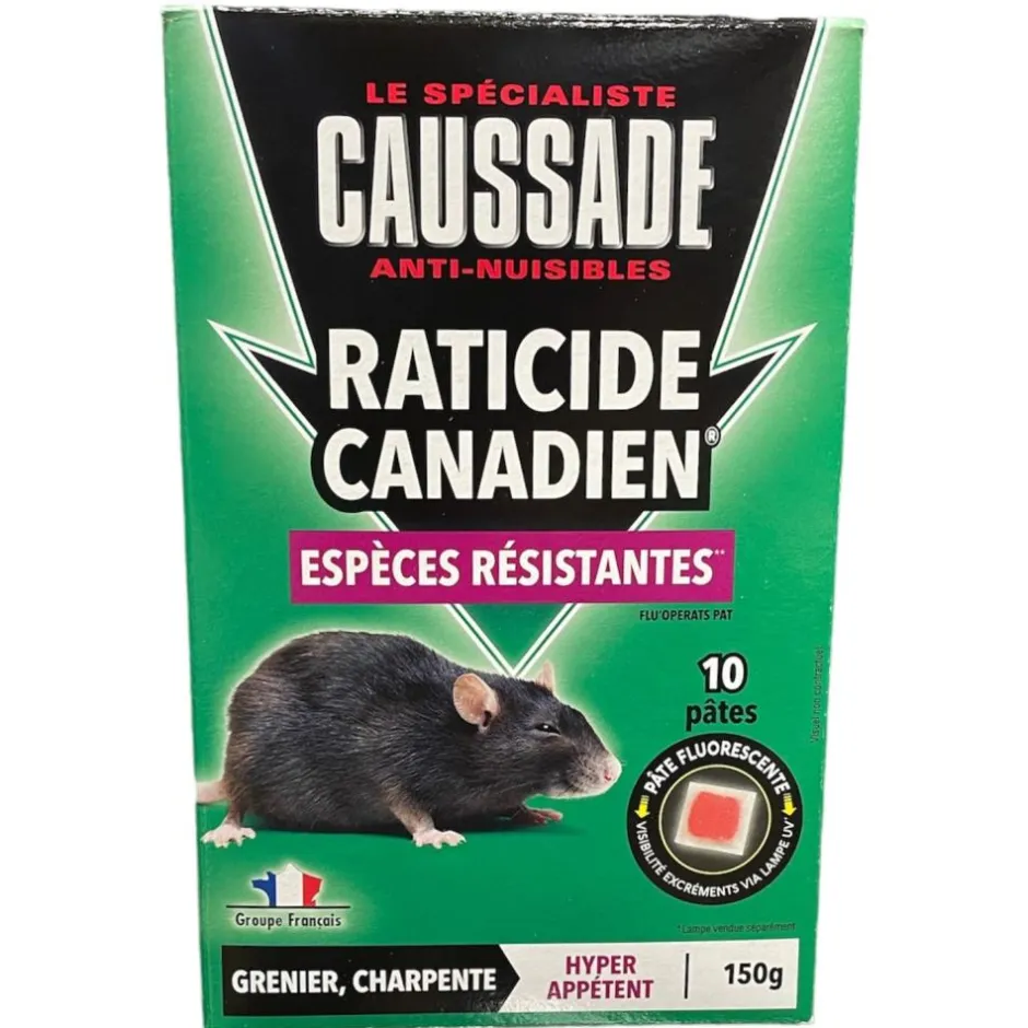 CAUSSADE RATICIDE FLU'OPERATS PAT 150GR