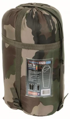 CITY GUARD SAC COUCHAGE CAMO THERMOBAG400 -15°
