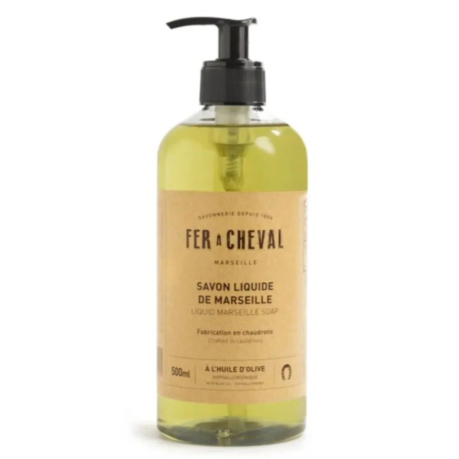 FER A CHEVAL SAVON LIQUIDE MARSEILLE HUILE D'OLIVE 500ML