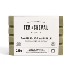 FER A CHEVAL SAVON VAISSELLE SOLIDE AU BICARBONATE 225G