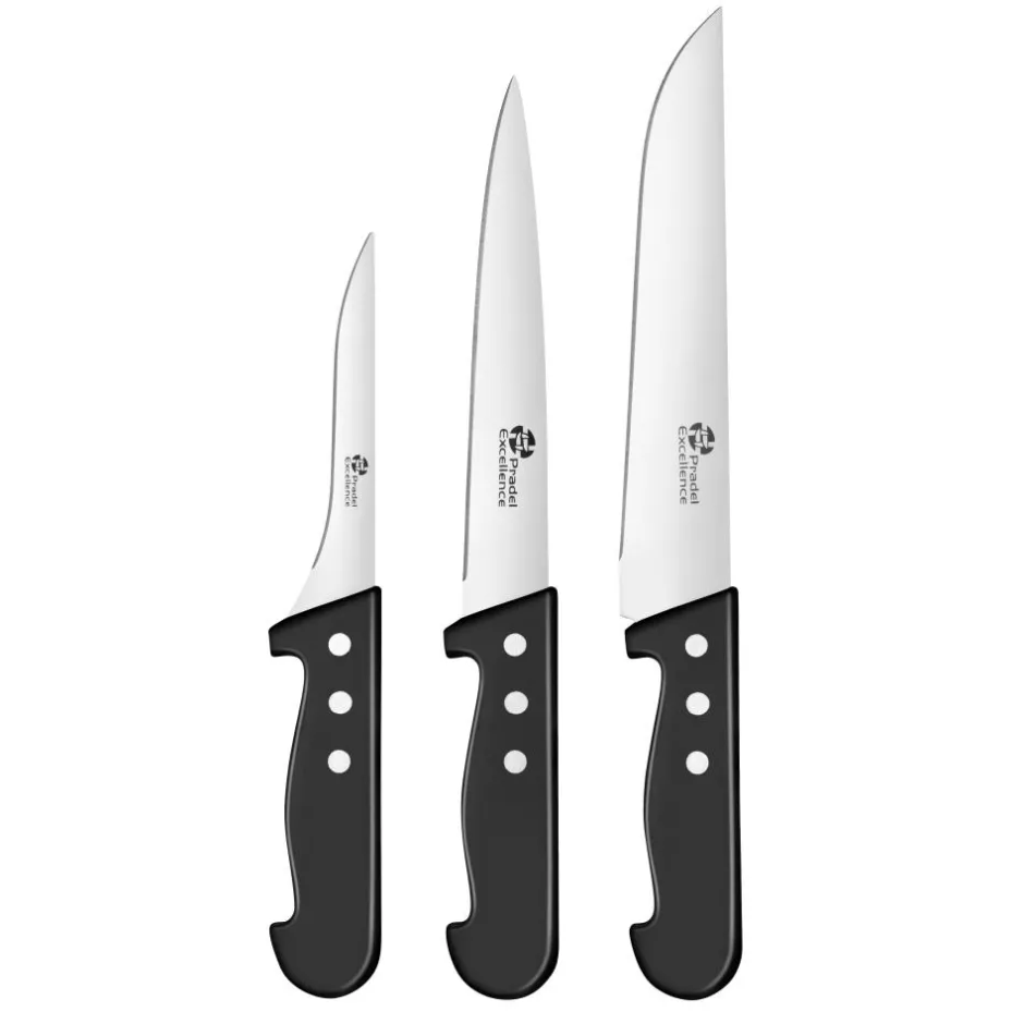 PRADEL EXCELLENCE SET 3 COUTEAUX BOUCHER