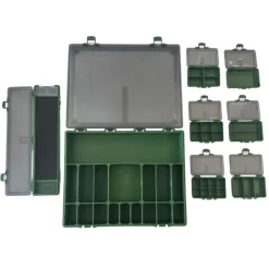 TERZEO PÊCHEURS SET BOITES DE RANGEMENT CARPE