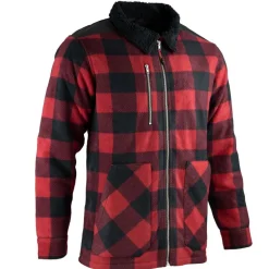 Homme LMA SURCHEMISE ERABLE ROUGE/NOIR