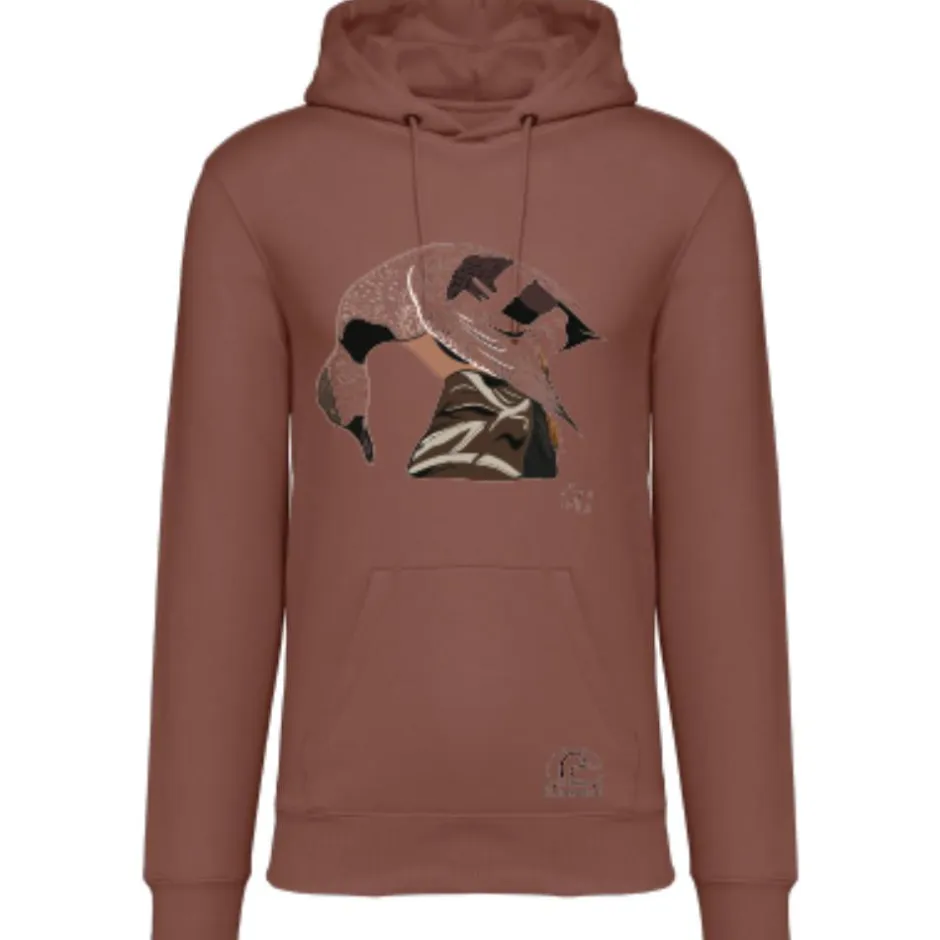 Homme GABION UNLIMITED SWEAT CAPUCHE HOMME COLLECTION CHIPEAU SIENNE