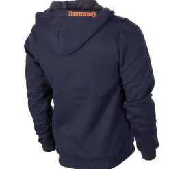 Homme BROWNING SWEAT CAPUCHE SNAPSHOT WARM BLEU