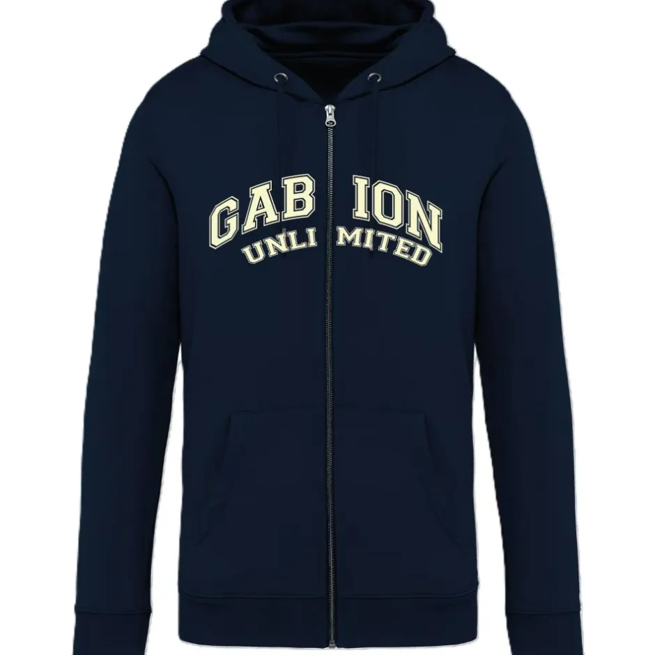 Homme GABION UNLIMITED SWEAT FULL ZIP MARINE