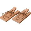 LUCIFER TAPETTE SOURIS EN BOIS X2