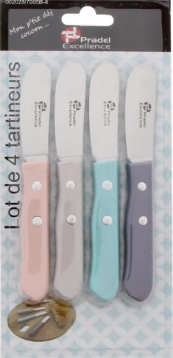 PRADEL EXCELLENCE TARTINEURS MANCHES BOIS X4
