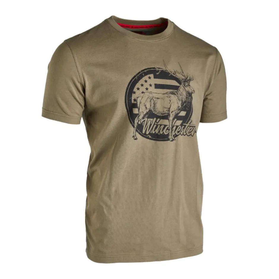 Homme WINCHESTER TEE SHIRT DELTA KHAKI