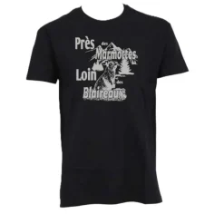 Homme BARTAVEL TEE SHIRT PRES DES MARMOTTES NOIR