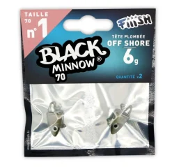 FIIISH TETE PLOMBEE BM70 OFF SHORE 6GR X2