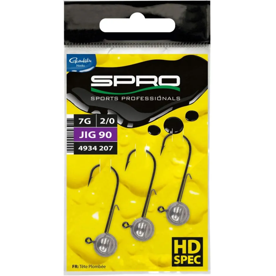 SPRO TETE PLOMBEE HD 90 5G