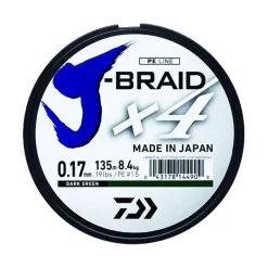 DAIWA TRESSE JBRAID 4B JAUNE 135M