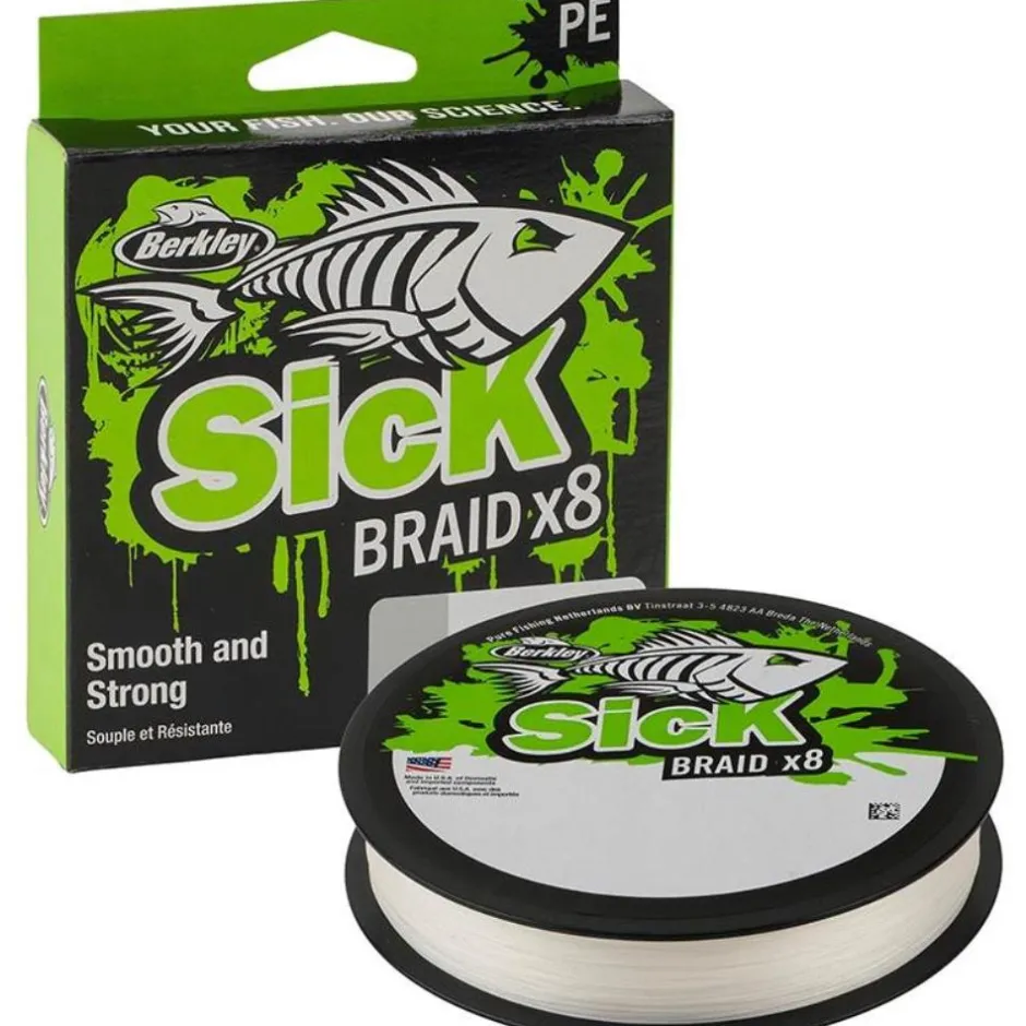 BERKLEY TRESSE SICK BRAID BLANCHE 150M
