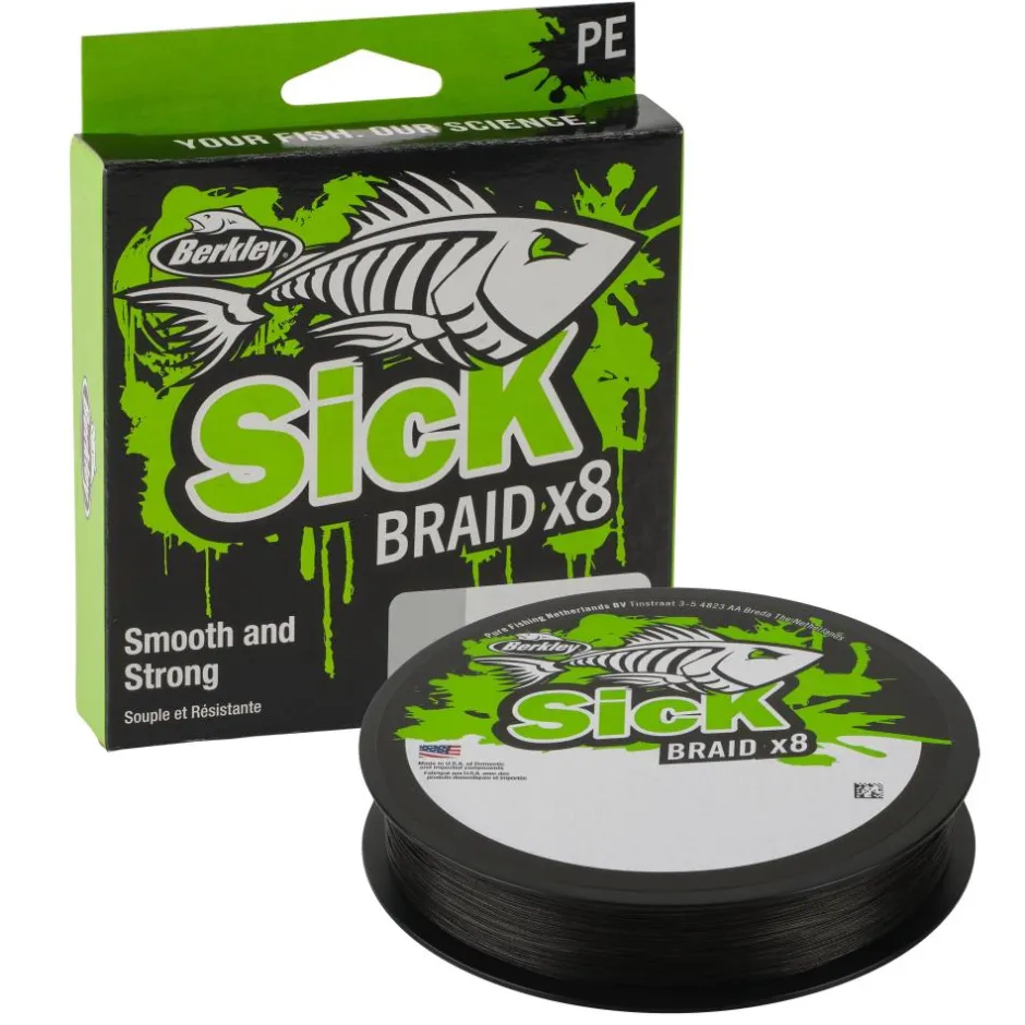 BERKLEY TRESSE SICK BRAID NOIRE 150M