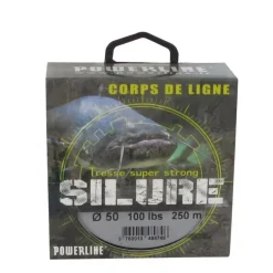 POWERLINE TRESSE SILURE 250M
