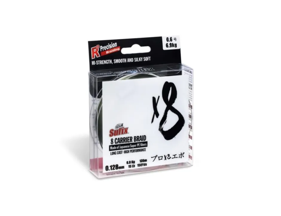 SUFIX TRESSE X8 150M VERTE