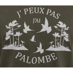 Homme BARTAVEL TSHIRT JPEUX PAS JAI PALOMBE KAKI
