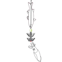 FLASHMER TURLUTTE AIGUILLE INOX 15CM