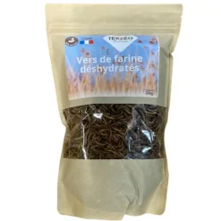 TERZEO VOS ANIMAUX VERS DE FARINE DESHYDRATES 200G