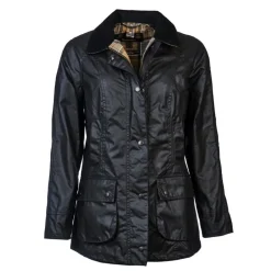 Femme BARBOUR VESTE FEMME HUILEE BEADNEL NAVY