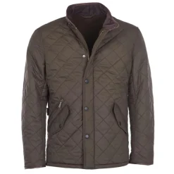 Homme BARBOUR VESTE MATELASSEE POWEL OLIVE