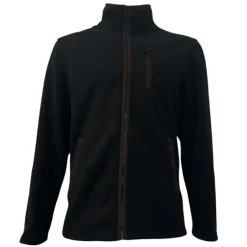 Homme TERZEO PASSIONNÉS DE NATURE VESTE POLAIRE AMIENS NOIRE