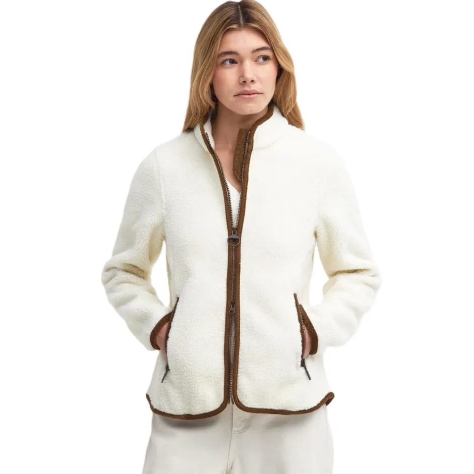 Femme BARBOUR VESTE POLAIRE FEMME LAVEN PERLE