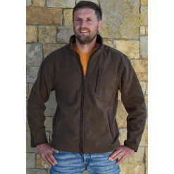 Homme KALAHARI VESTE POLAIRE HANS MARRON