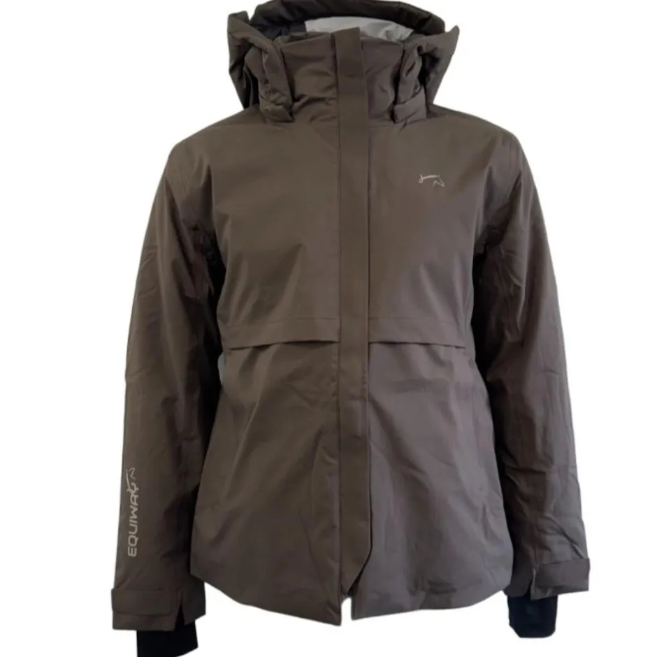 Femme TERZEO CAVALIERS VESTE PRO ANDREA HIVER MARRON