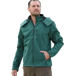 Homme BARTAVEL VESTE SOFTSHELL DAKOTA VERT