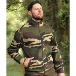 Homme KALAHARI VESTE SWEAT ZIPPE FACEL CAMO