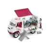 Enfant SCHLEICH VÉTÉRINAIRE MOBILE AVEC POULAIN HANOVRIEN